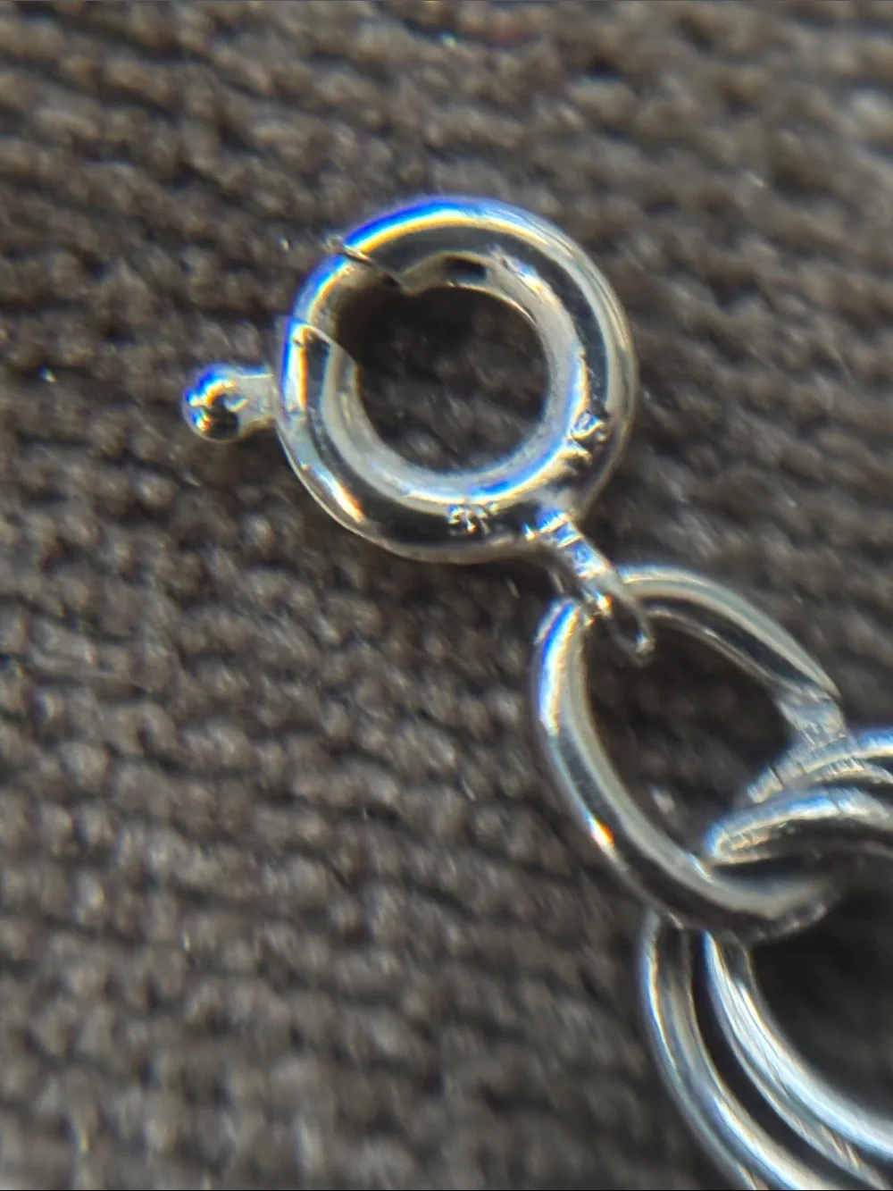 Sterling Silver CHARM BRACELET Real Solid Silver Fine Jewelry 7.5” Vintage 1950’
